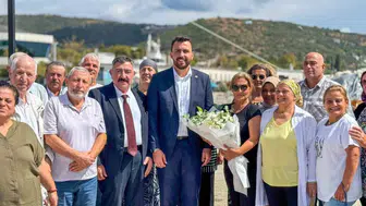 Ali Taylan Öztaylan, Marmara Adaları'nda esnaf ve vatandaşlarla bir araya geldi