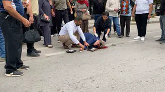 Bursa'da otobüs çarpması sonucu 68 yaşındaki kadın ağır yaralandı