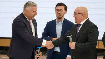 Manisa belediyesinden Kazakistan’a iş birliği ziyareti