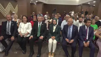 Denizli'de evlilik desteği alan çiftin nikahına bakan göktaş da katıldı