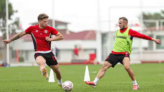 Samsunspor, Erzurumspor maçı için hazırlıklarını sürdürüyor