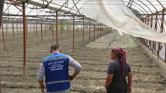 Seydikemer'de orman yangını sonrası üreticilere hızlı destek