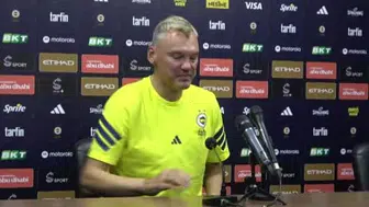 Sarunas Jasikevicius: Takım olarak Bahçeşehir Koleji maçından sonra iyi reaksiyon verdik
