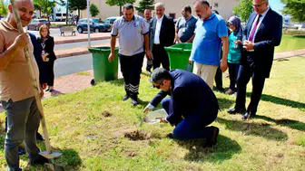 Kayseri Devlet Hastanesi’nde ağaçlandırma seferberliği