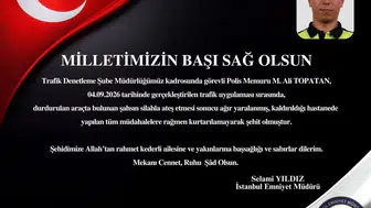 Esenyurt'ta denetim sırasında vurulan polis memuru şehit oldu