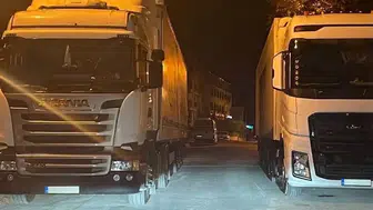 Eskişehir'de ilginç tır parkı sürücüleri zor durumda bıraktı