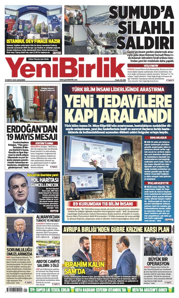 Yeni Birlik Gazetesi | 20 Mayıs 2026