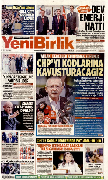 Yeni Birlik Gazetesi | 24 Mayıs 2026