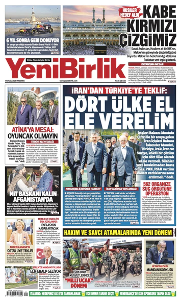 Yeni Birlik Gazetesi | 17 Eylül 2026