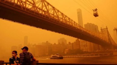 New York'ta kırmızı alarm: Dumanların etkisi altında
