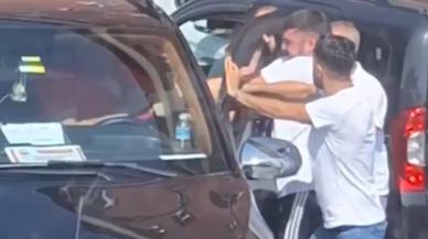 Metris Cezaevi önünde minibüs şoförü darbedildi