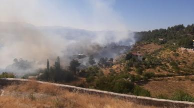 Kahramanmaraş'taki orman yangını evlere sıçradı