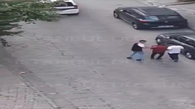 Gündüz vakti silahlı saldırı kamerada