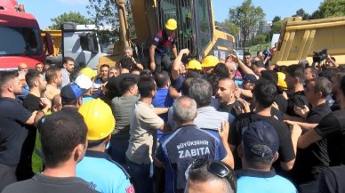 İBB'nin yıkım işleminde arbede: Valilik ve kaymakamlık devreye girdi