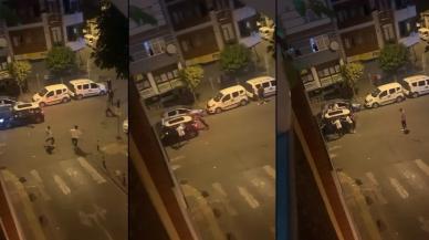 Aracıyla kaçacağı sırada önünü kesti: İndirip darp ettiler