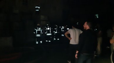 AK Parti ilçe başkanının iş yerinde yangın