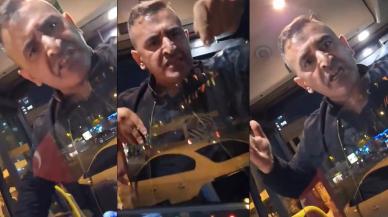 Trafik magandası: İETT otobüsünün önünü kesti, camları yumrukladı