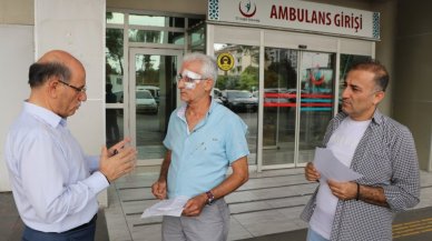 Park kavgasında ortalık karıştı: Taksici, öğretmeni dövdü