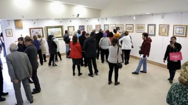 Büyükçekmece’de ‘Leman Dinçtürk ve Minyatür Kursiyerleri Sergisi’ açıldı