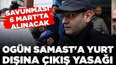 Ogün Samast'a yurt dışına çıkış yasağı: Duruşma 6 Mart'a ertelendi