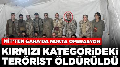 MİT'ten Gara'da nokta operasyon: Kırmızı kategorideki terörist öldürüldü