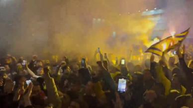 Fenerbahçe taraftarı havalimanına akın etti