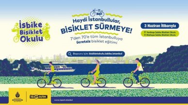 İBB’den ücretsiz bisiklet kursu!