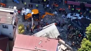 Fahrettin Koca'dan Küçükçekmece'de çöken bina ile ilgili açıklama