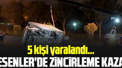 Esenler'de zincirleme kaza: 5 yaralı