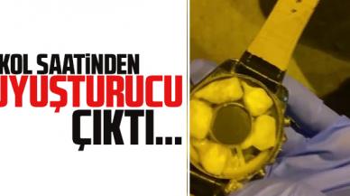 Kol saatinden uyuşturucu çıktı; 2 şüpheli gözaltına alındı