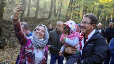 Doğa yürüyüşü bir başka güzel