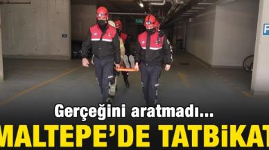 Maltepe’de deprem tatbikatı