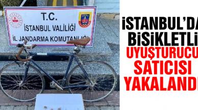 Bisikletli uyuşturucu satıcısı yakalandı