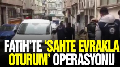 Fatih'te sahte evrakla oturum düzenleyenlere operasyon: 5 gözaltı
