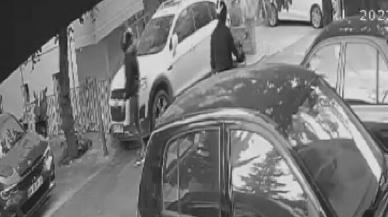 Beykoz'daki motosiklet kazası kamera ile görüntülendi