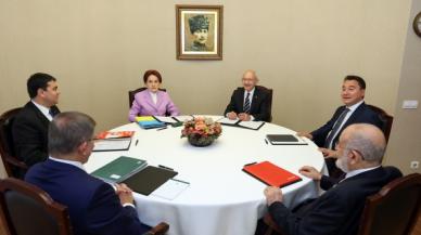 Altılı Masa'nın ikinci tur 7.toplantısı sonrası ortak açıklama; Müsterih olun!