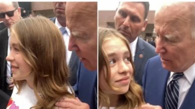 Biden’dan genç kıza tuhaf söylem