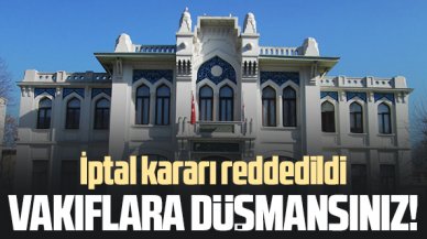 AK Partili Muhammet Kaynar: Vakıflara düşmansınız!