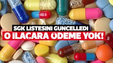 SGK ilaç listesinde değişiklik! O ilaçların bedeli karşılanmayacak