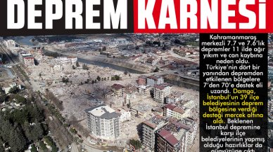 İstanbul'daki 39 ilçenin deprem karnesi