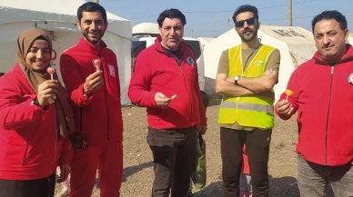 BEYKOMDER deprem bölgesinde yaraları sarıyor