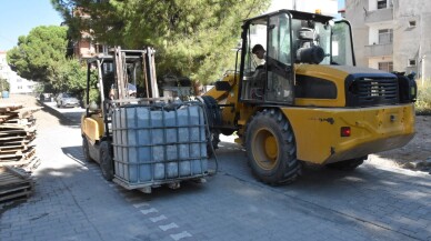 Edremit’te yol çalışmaları devam ediyor