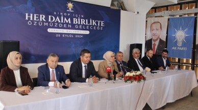 AK Parti Genel Başkan Yardımcısı Uygur, Sinop'ta konuştu: