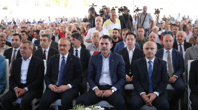 Bakan Kurum, Malatya'da Söğütlü Camisi'nin temel atma töreninde konuştu: