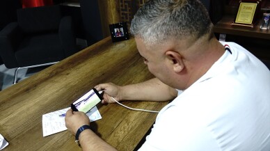 Hazırlık maçında telefonu VAR gibi kullanılan gazeteci o anları anlattı