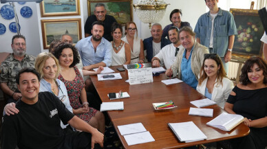 İngiliz Anahtarı filminin okuma provası yapıldı