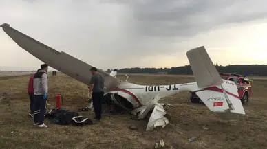 Bursa'da eğitim uçağı düştü, 2 pilot hayatını kaybetti