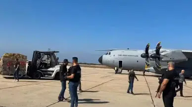Türkiye'den Lübnan'a yardım uçağı gönderildi
