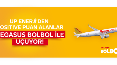 UpEnerji ve Pegasus’tan uçuran kampanya