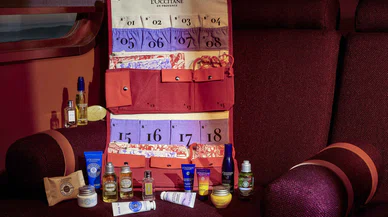 L'Occitane'dan birinci sınıf dokular, kokular, ambalajlar ve duyusal sürprizlerle dolu bir yılbaşı